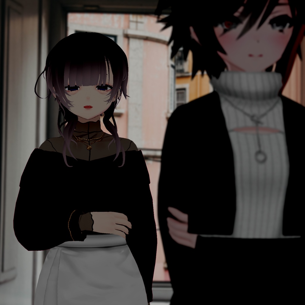 【VRoid】AMO_Aセット Women's Winter Clothing 2022AW