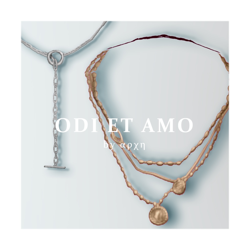 【VRoid】AMO_Bセット Women's Winter Clothing 2022AW