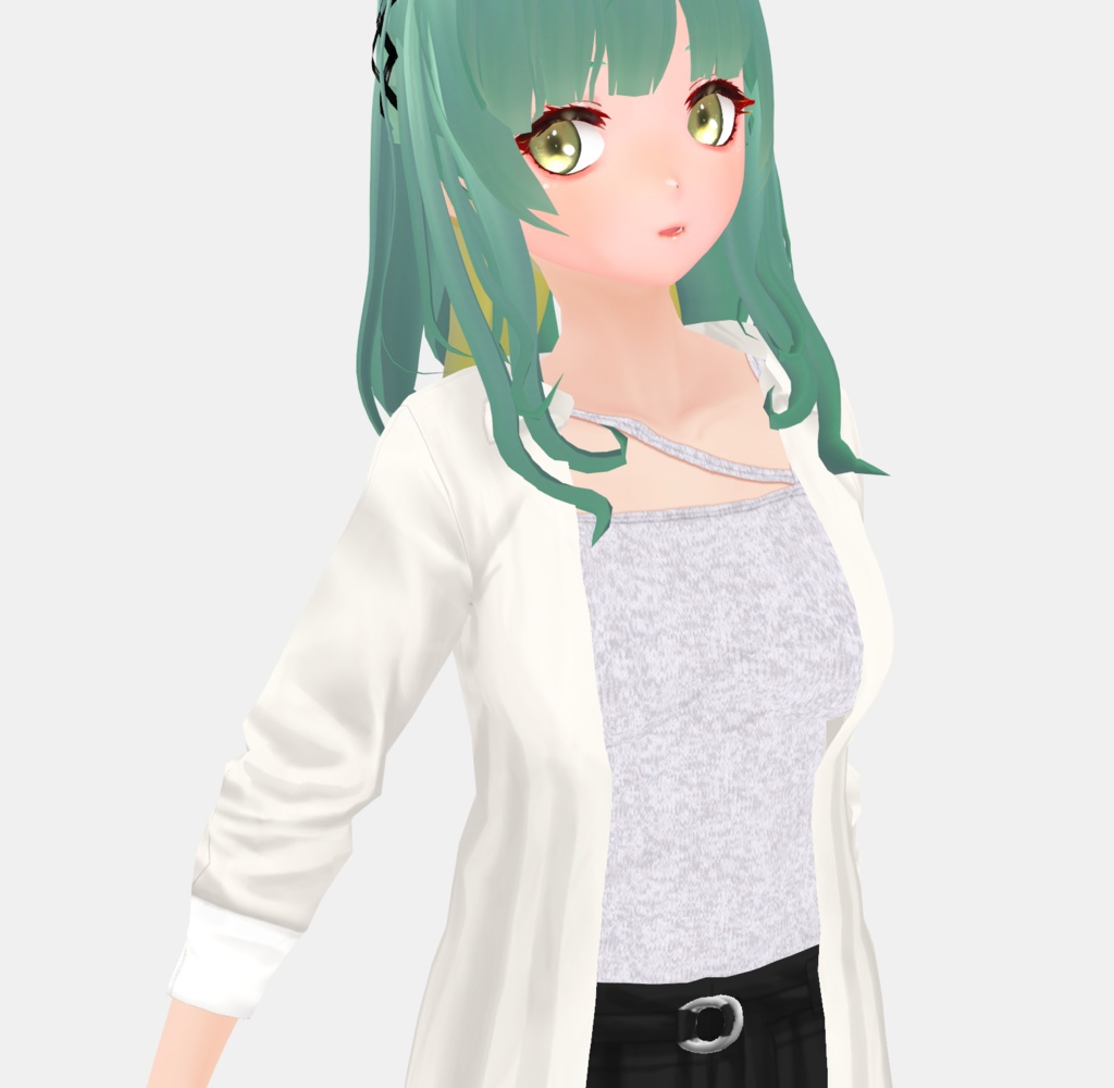 【VRoid】ロングシャツセット Women's Summer Clothing 2022SS