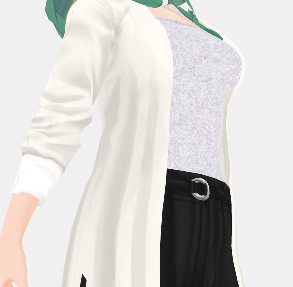 【VRoid】ロングシャツセット Women's Summer Clothing 2022SS