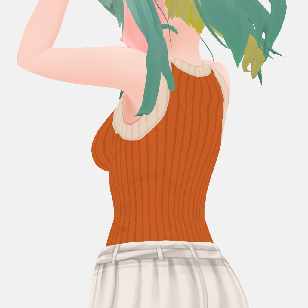 【VRoid】ロングシャツセット Women's Summer Clothing 2022SS