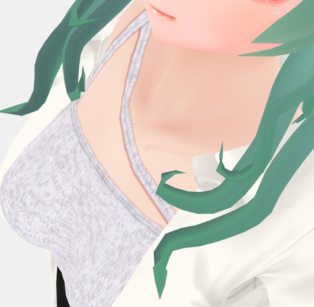 【VRoid】ロングシャツセット Women's Summer Clothing 2022SS