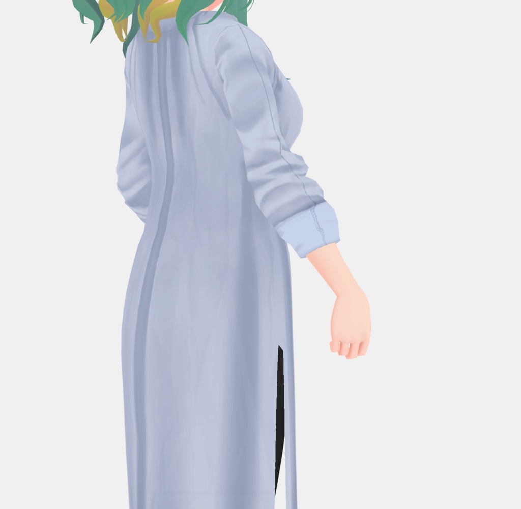 【VRoid】ロングシャツセット Women's Summer Clothing 2022SS