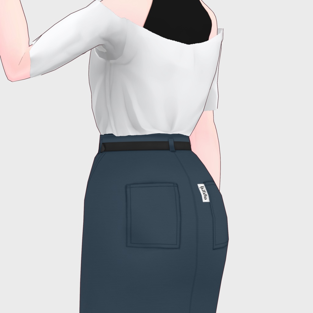 【VRoid】シャツセット Women's Summer Clothing 2022SS