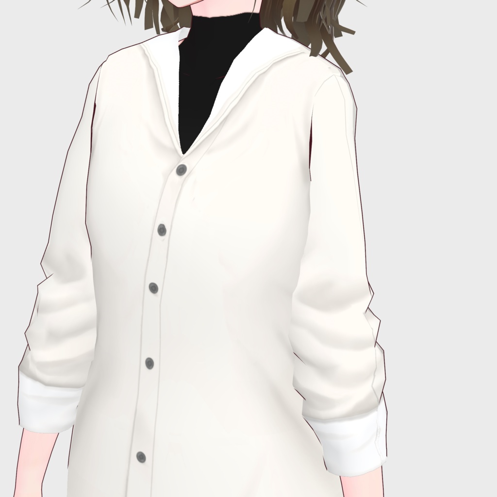 【VRoid】シャツセット Women's Summer Clothing 2022SS