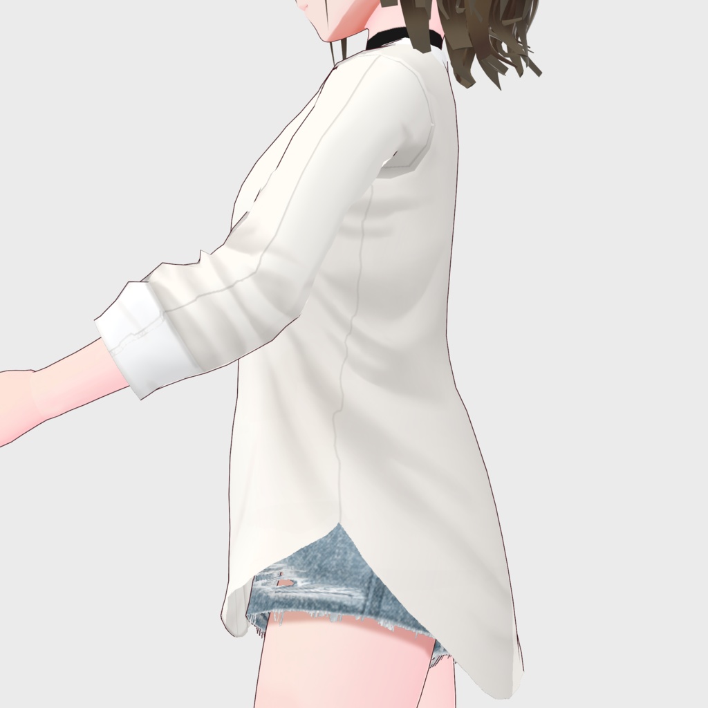 【VRoid】シャツセット Women's Summer Clothing 2022SS