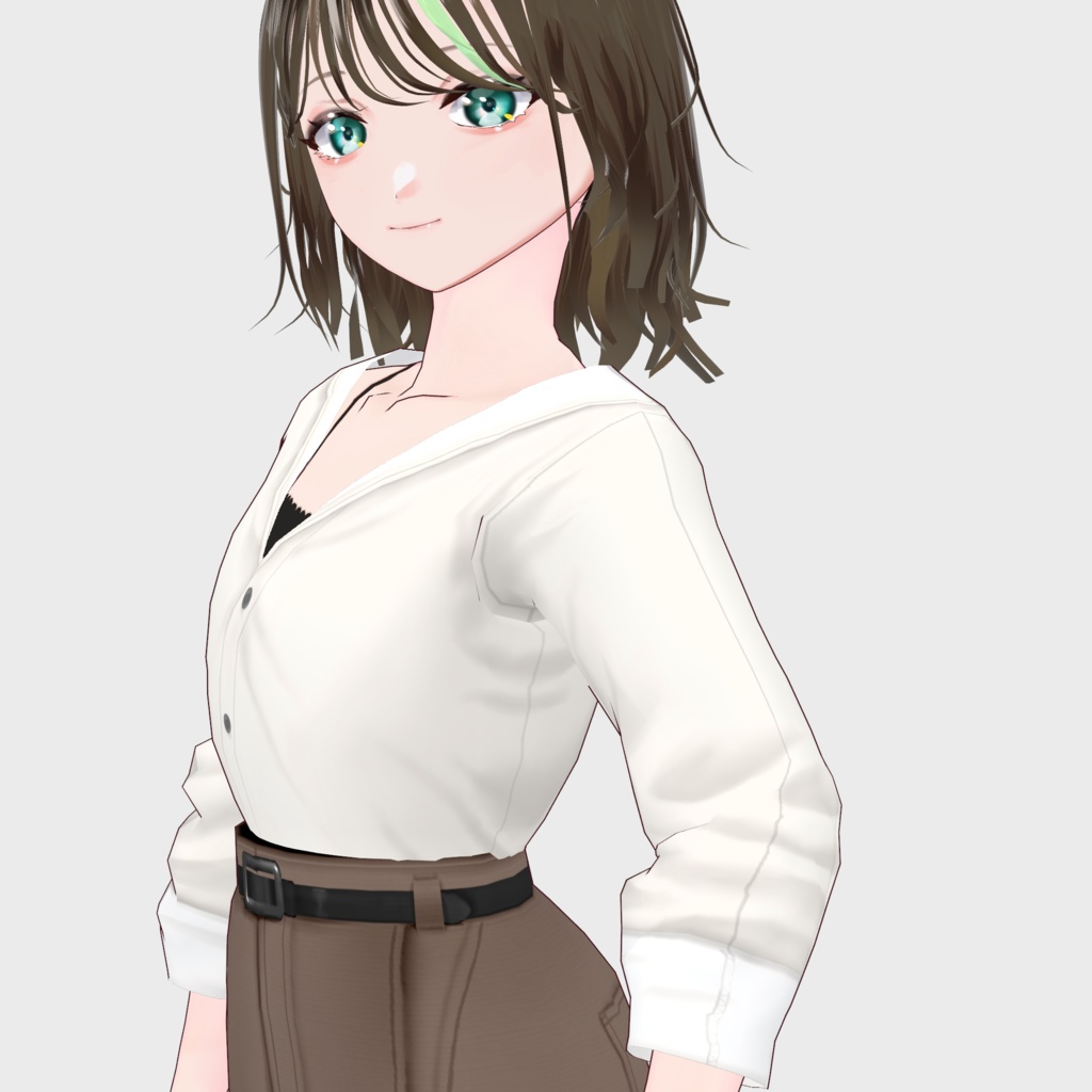 【VRoid】シャツセット Women's Summer Clothing 2022SS
