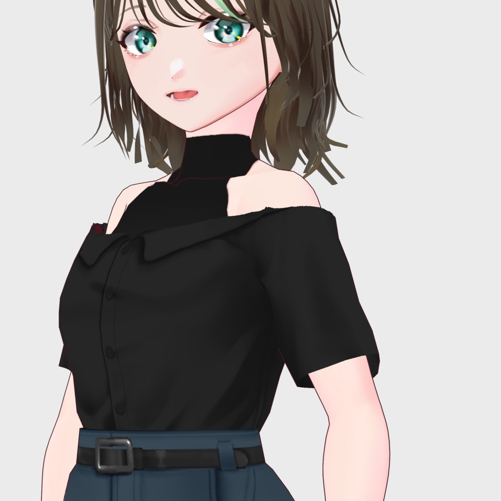 【VRoid】シャツセット Women's Summer Clothing 2022SS