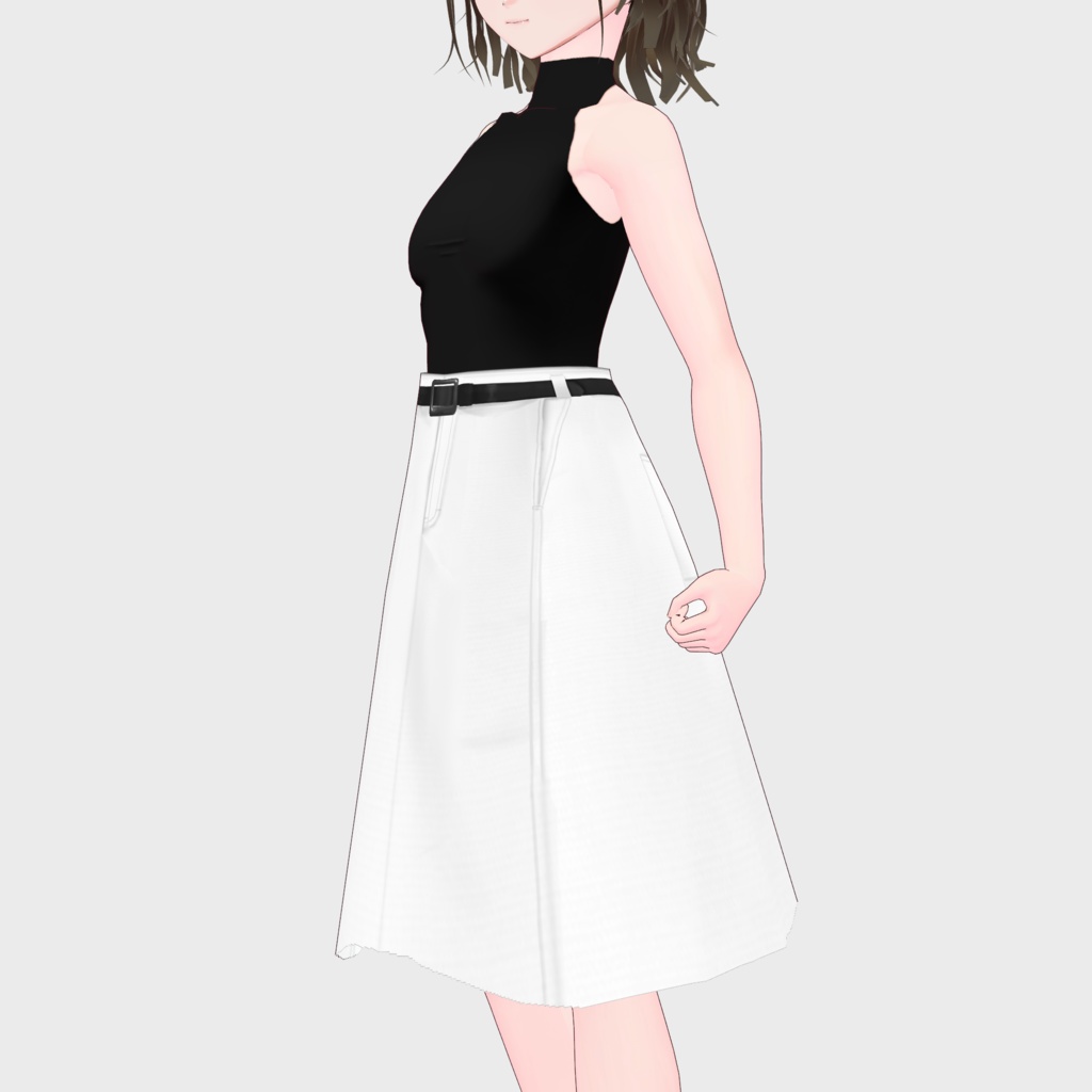 【VRoid】シャツセット Women's Summer Clothing 2022SS