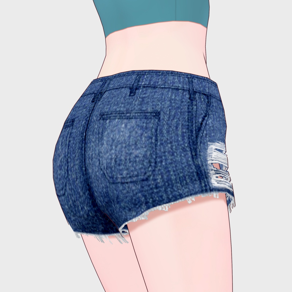 【VRoid】着崩しシャツセット Women's Summer Clothing 2022SS