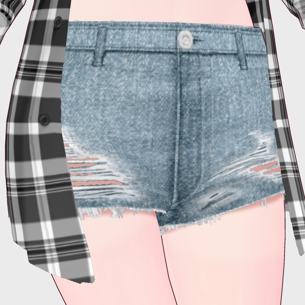 【VRoid】着崩しシャツセット Women's Summer Clothing 2022SS