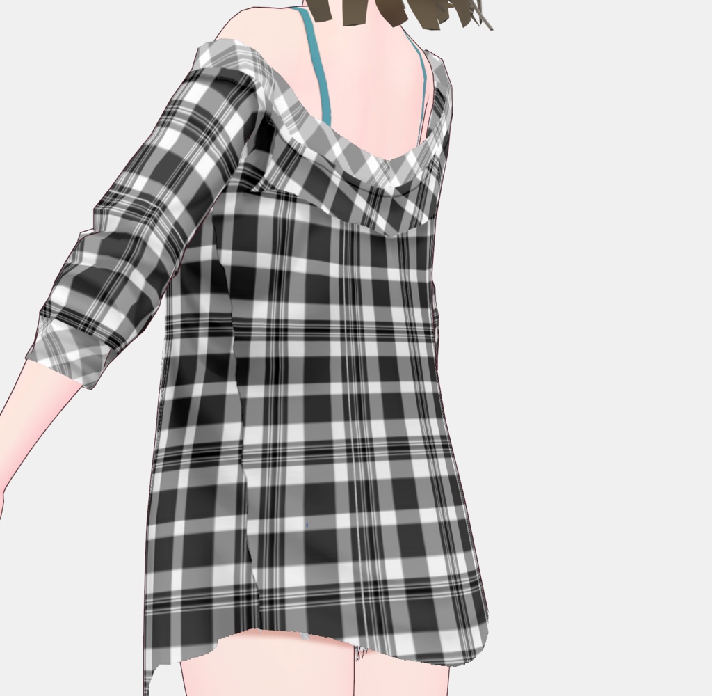 【VRoid】着崩しシャツセット Women's Summer Clothing 2022SS