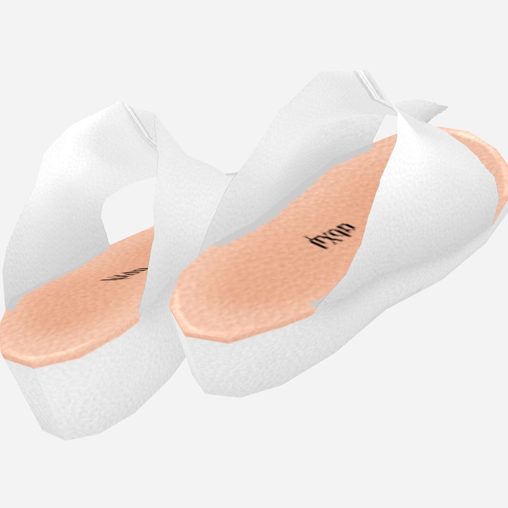 【VRoid】アシメトングサンダル Asymmetrical Thong Sandal