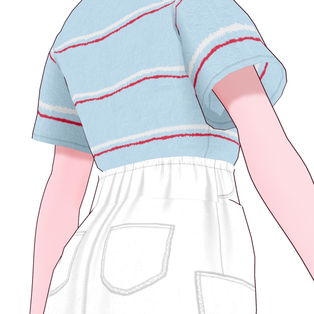 【VRoid】attente.Parkset Women's Summer Clothing 2023SS