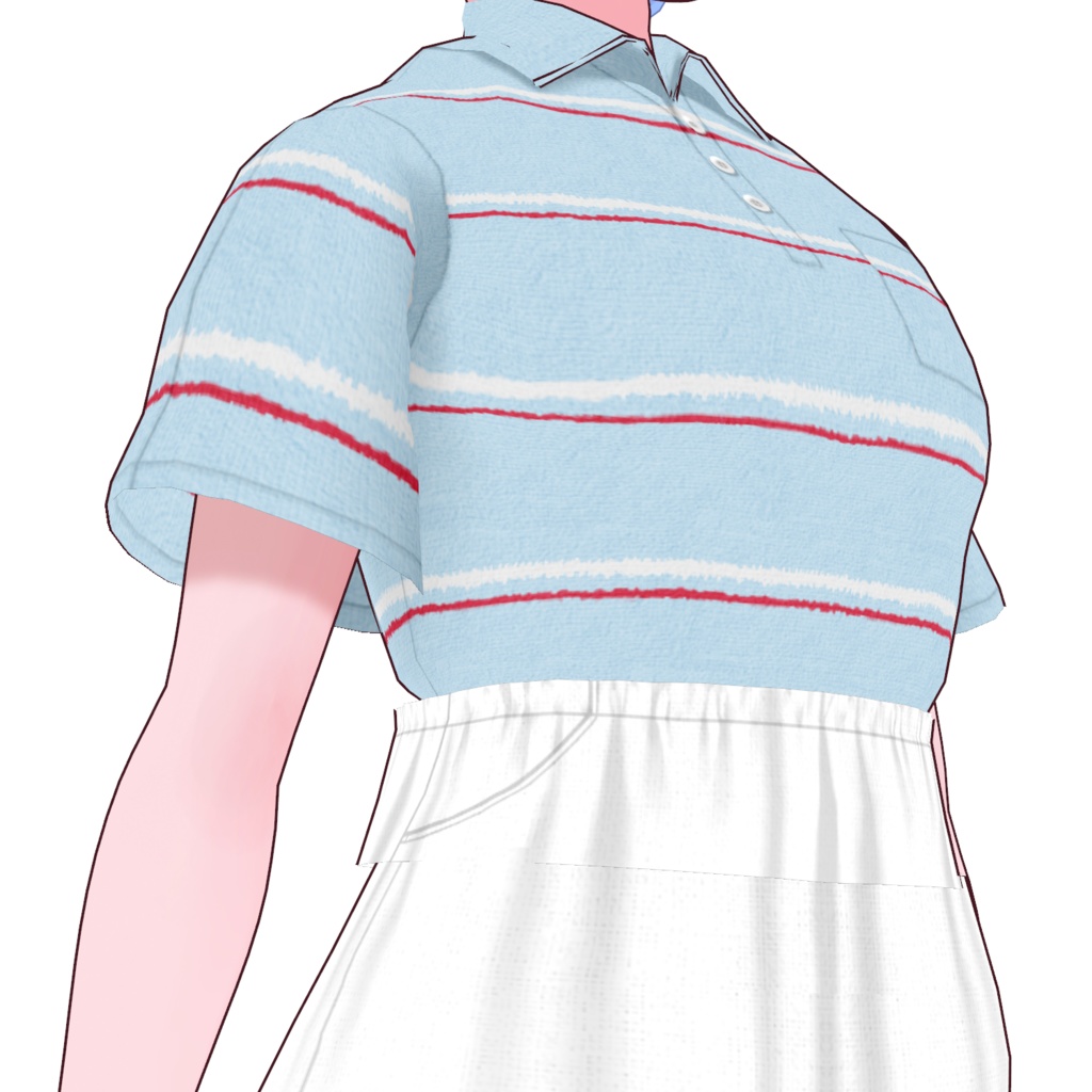 【VRoid】attente.Parkset Women's Summer Clothing 2023SS