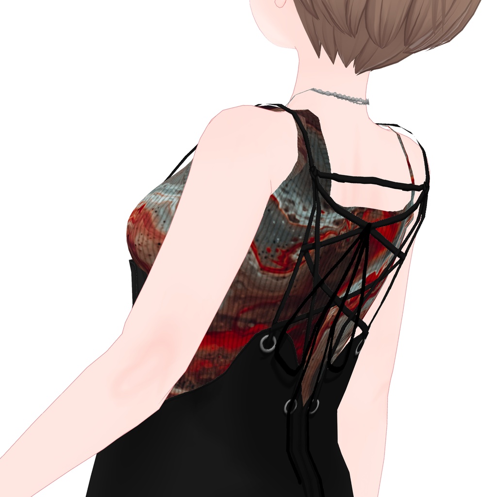 【VRoid】attente.Cafeset Women's Summer Clothing 2023SS