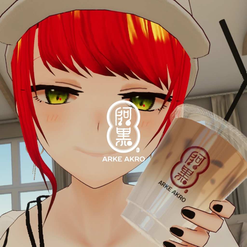 カフェラテ【3D】