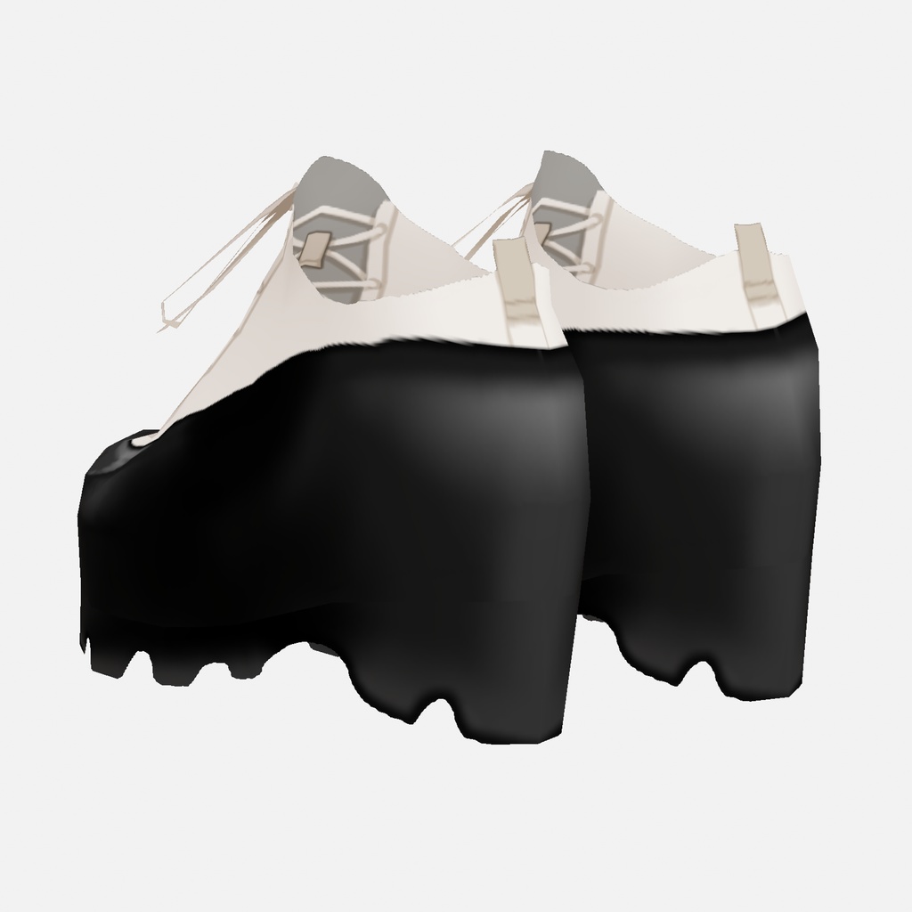 【VRoid】AMO_レースアップシューズ AMO_lace-up shoes