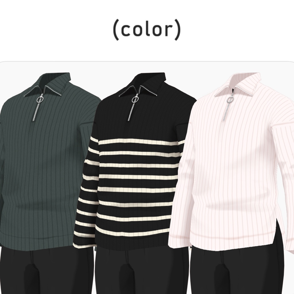 【VRoid】violet même”copain” Men's Winter Clothing 2024AW