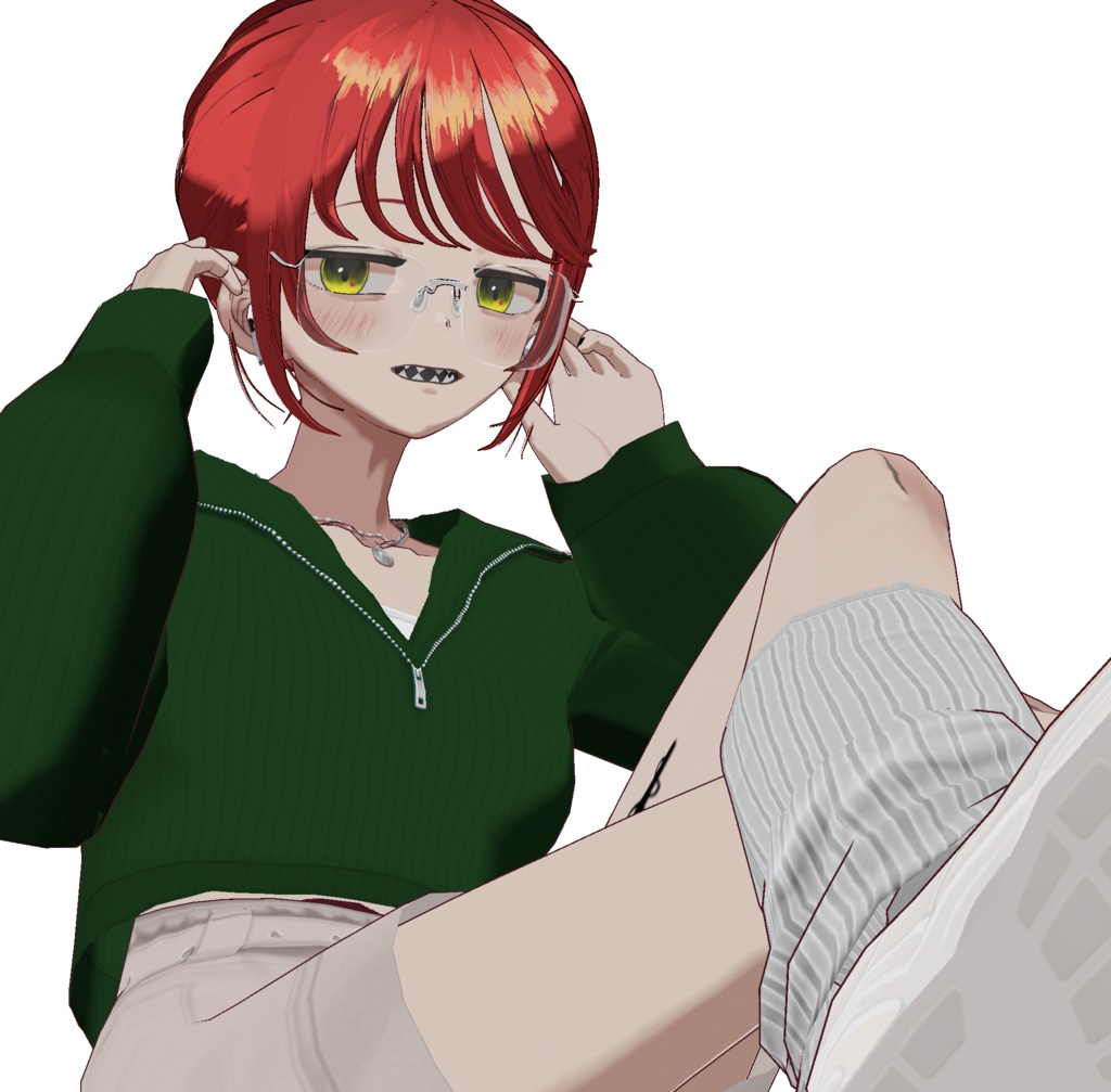 【VRoid】アイウェアセット eyewear set