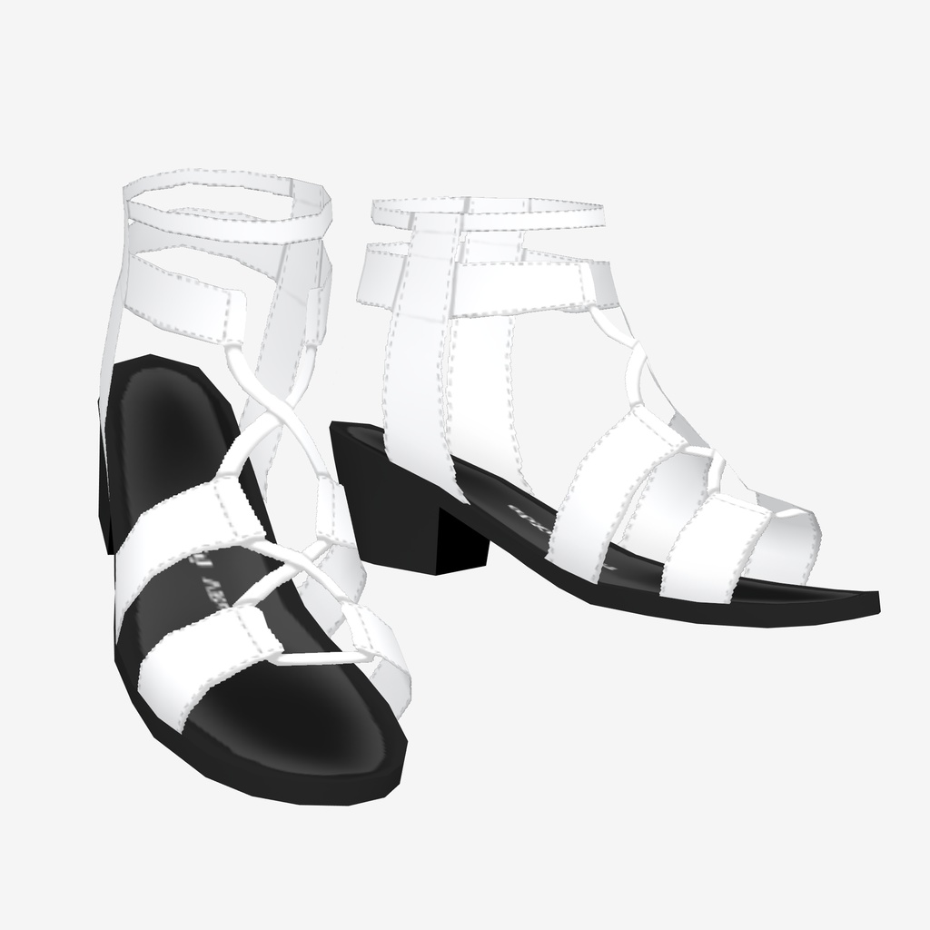 【VRoid】グラディエーターサンダル Gladiator Sandals