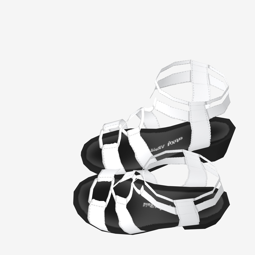 【VRoid】グラディエーターサンダル Gladiator Sandals