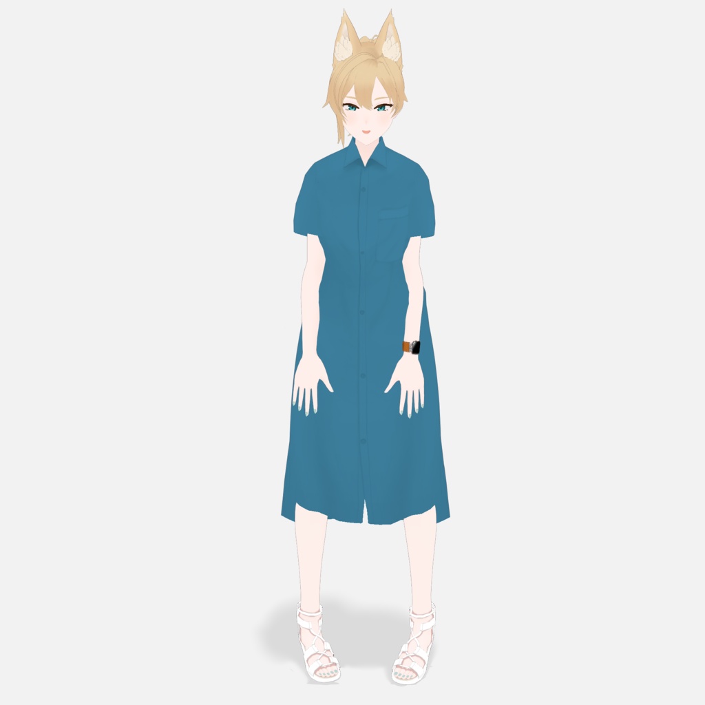 【VRoid】グラディエーターサンダル Gladiator Sandals