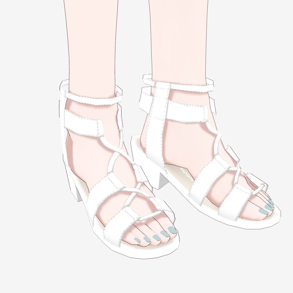 【VRoid】グラディエーターサンダル Gladiator Sandals