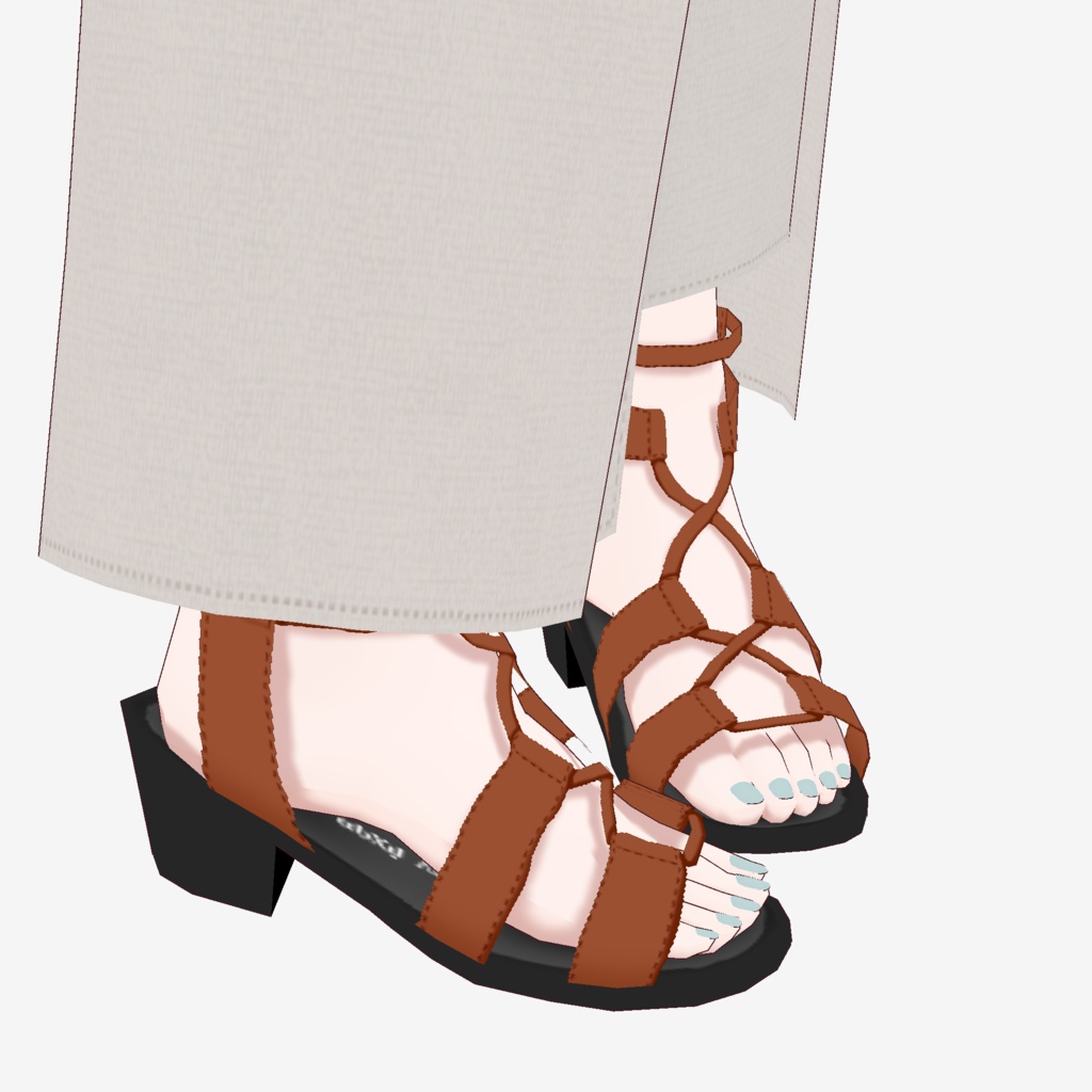 【VRoid】グラディエーターサンダル Gladiator Sandals
