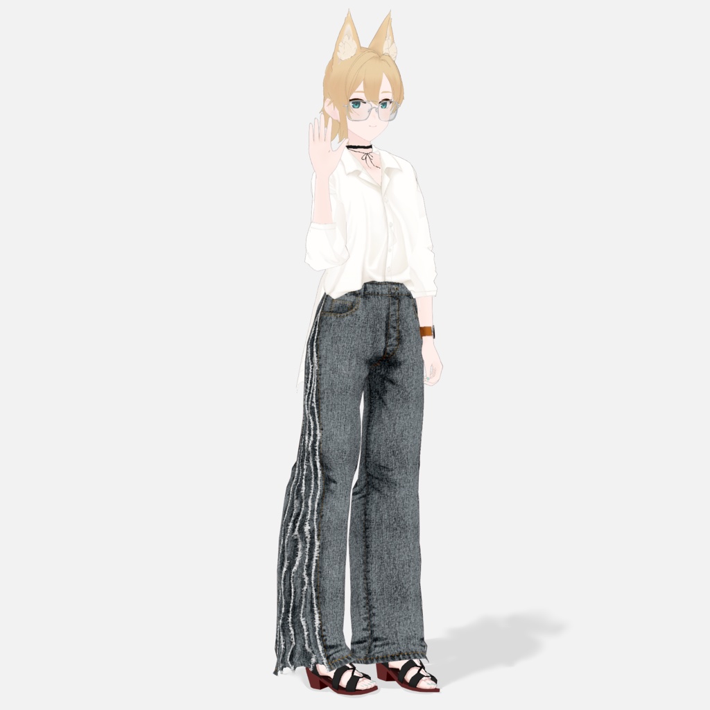 【VRoid】グラディエーターサンダル Gladiator Sandals