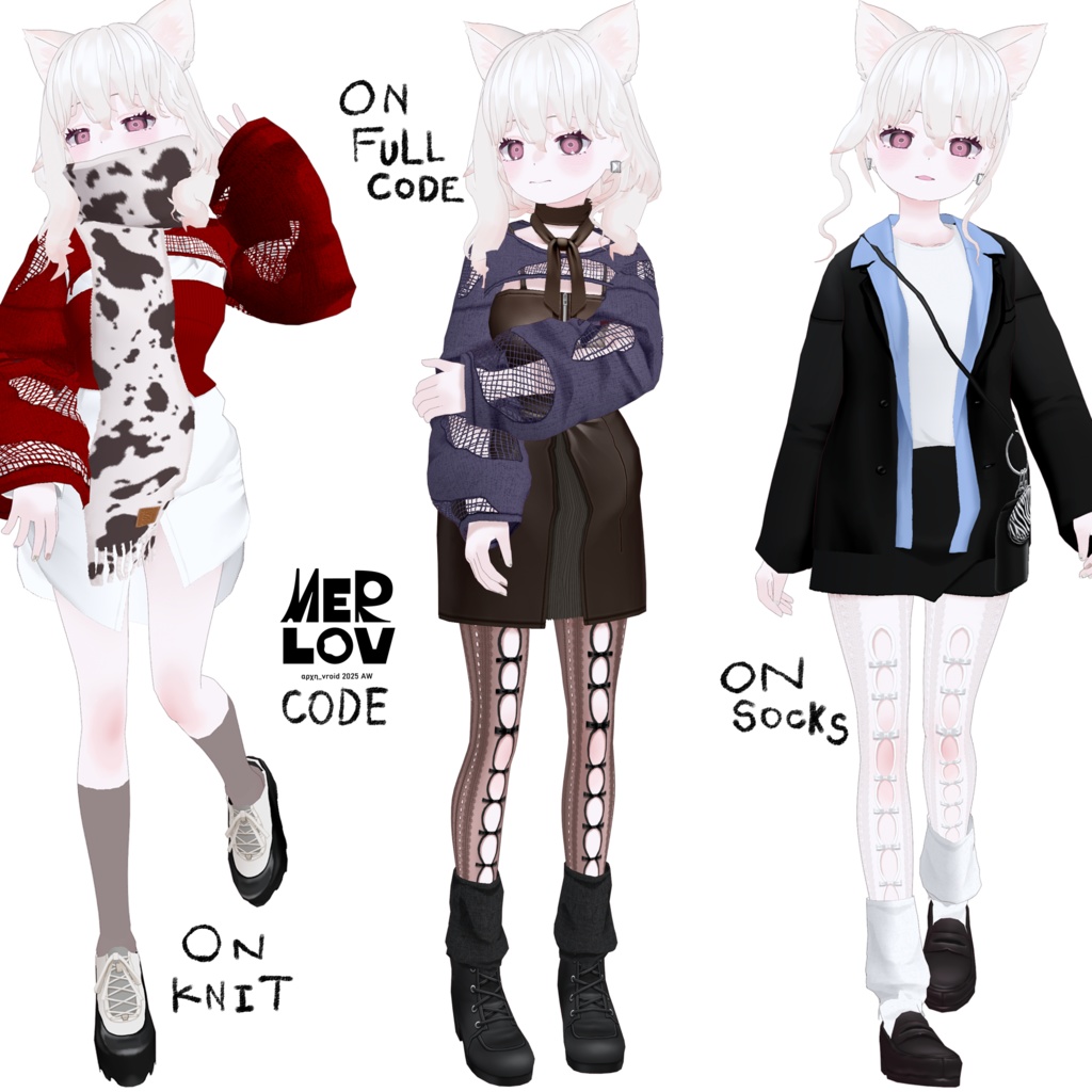 【VRoid】MERLOV「ON」Women's Winter Clothing 2025AW
