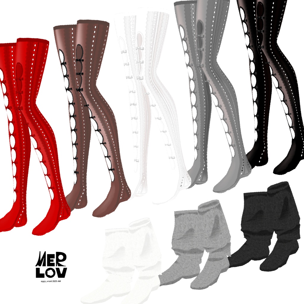 【VRoid】MERLOV「ON」Women's Winter Clothing 2025AW