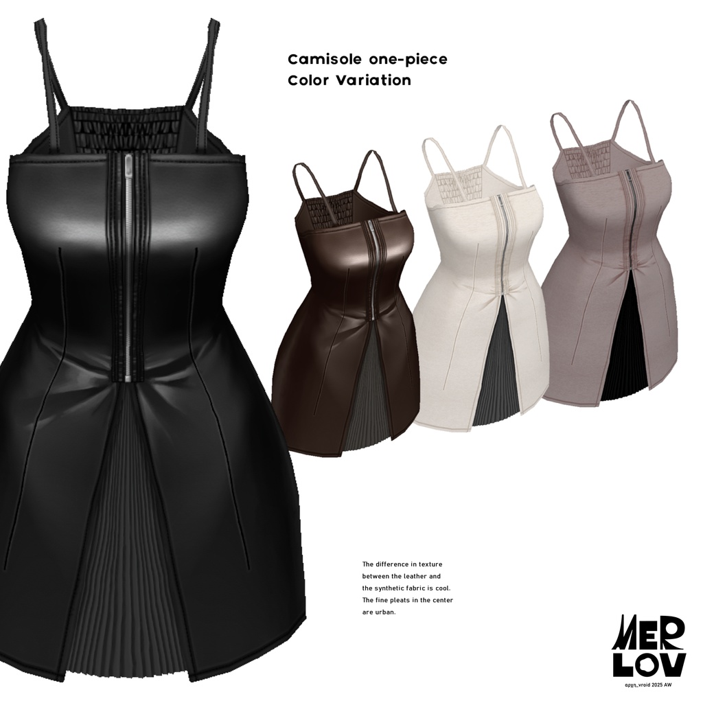 【VRoid】MERLOV「ON」Women's Winter Clothing 2025AW