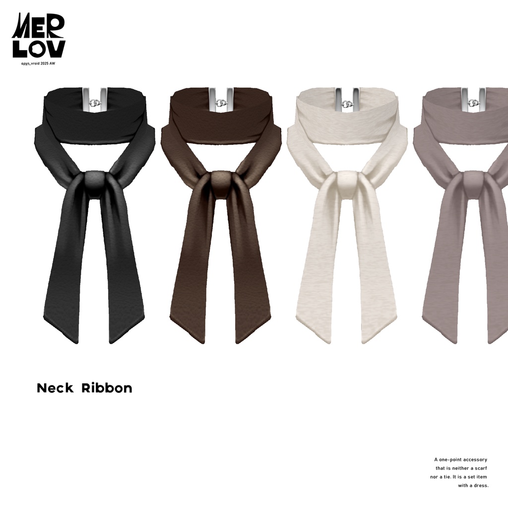 【VRoid】MERLOV「ON」Women's Winter Clothing 2025AW