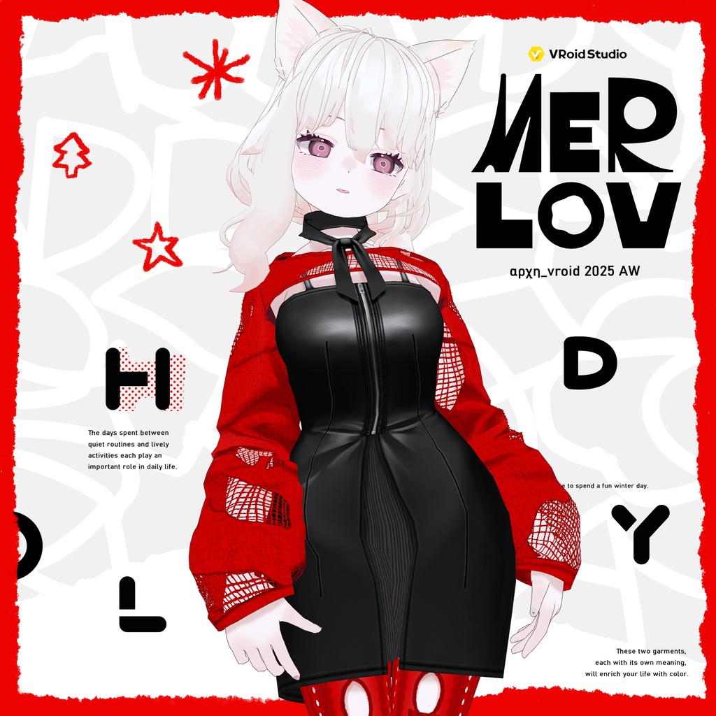 【VRoid】MERLOV「ON」Women's Winter Clothing 2025AW