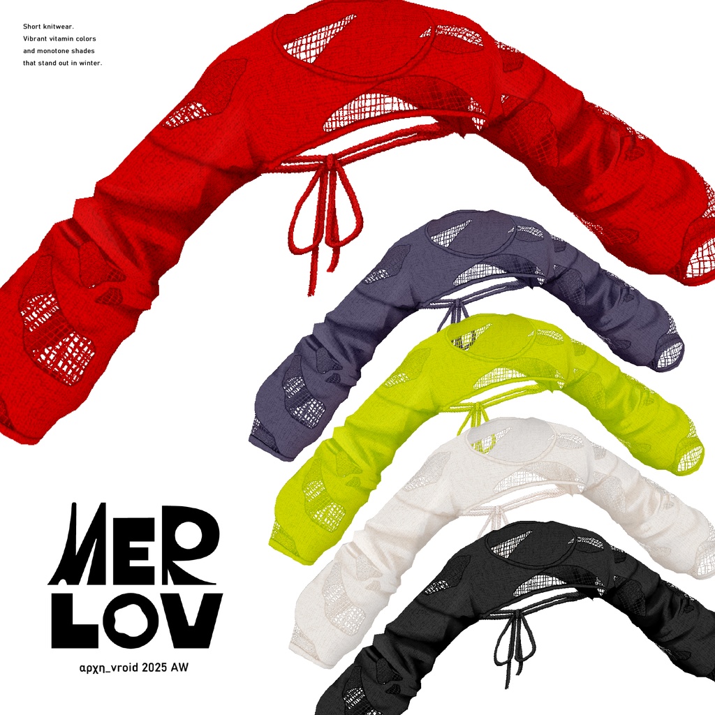 【VRoid】MERLOV「ON」Women's Winter Clothing 2025AW