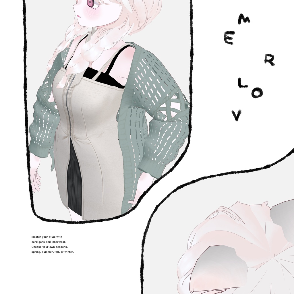 【VRoid】MERLOV「ON」Women's Winter Clothing 2025AW