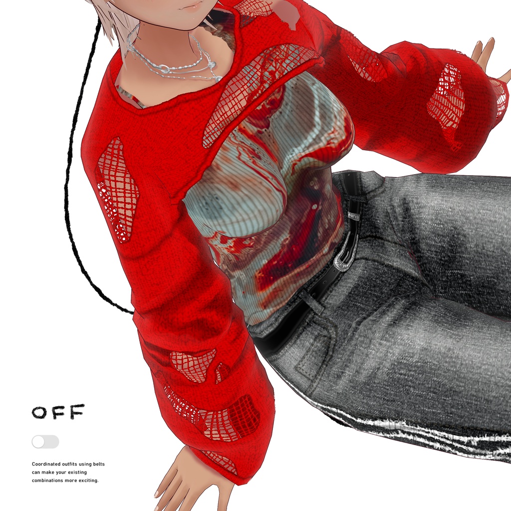 【VRoid】MERLOV「OFF」Women's Winter Clothing 2025AW