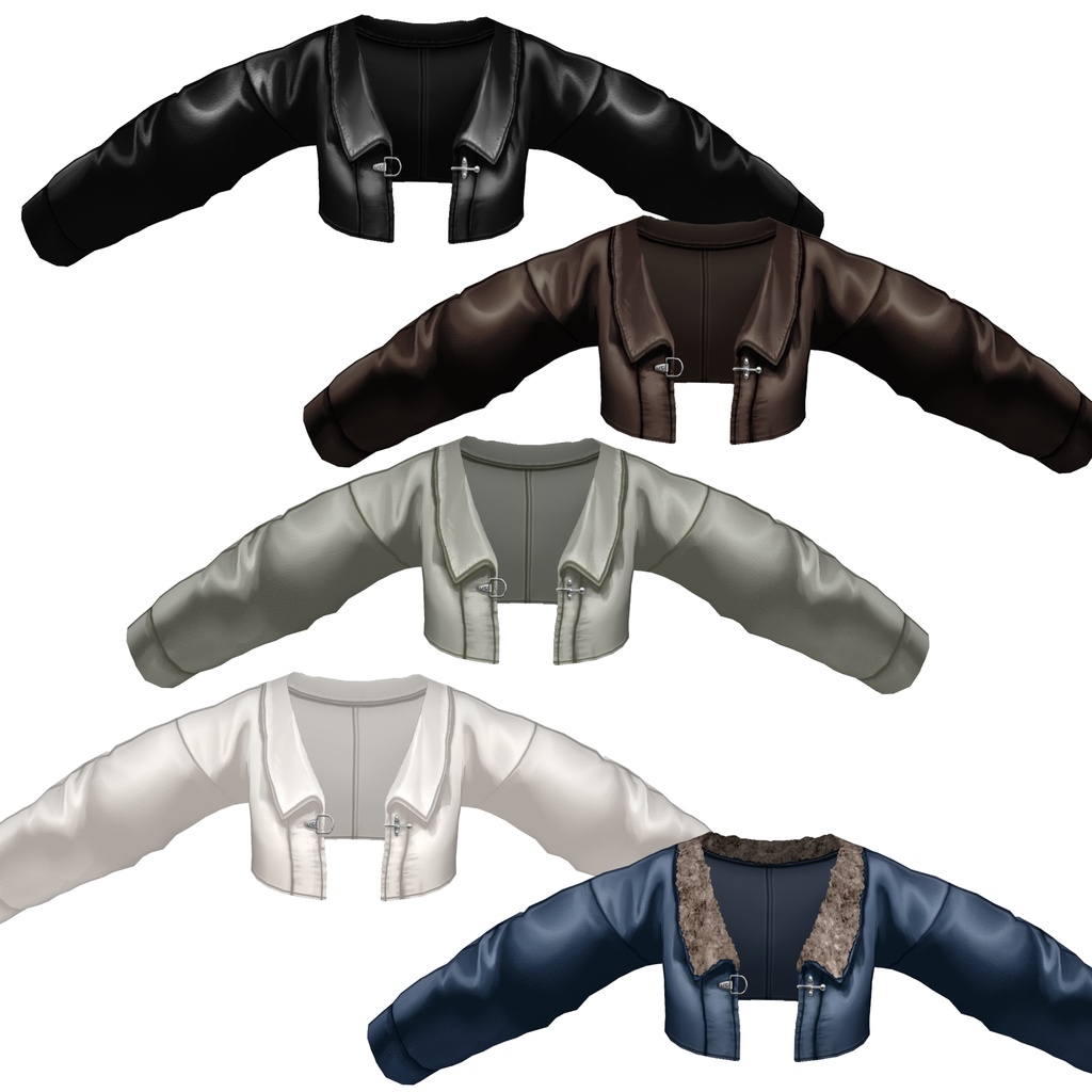 【VRoid】MERLOV UT+ レザージャケット