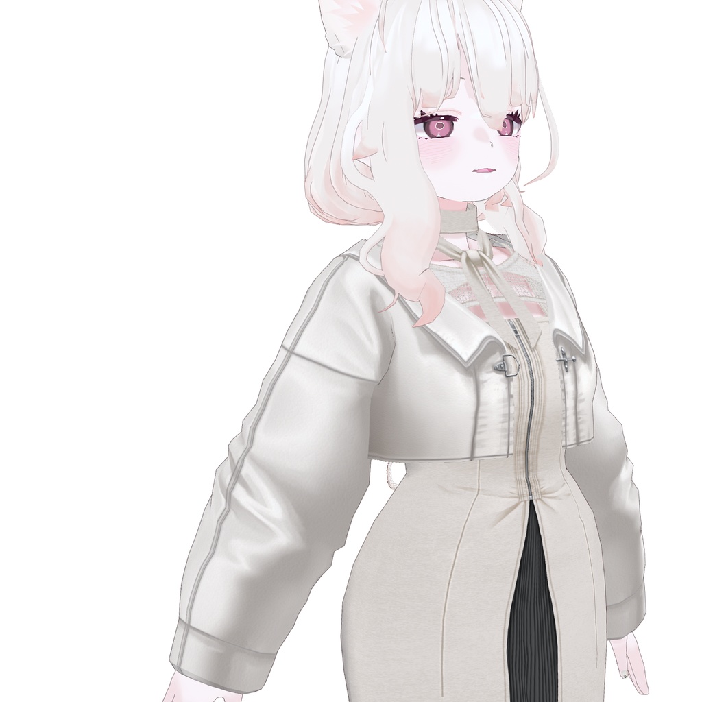 【VRoid】MERLOV UT+ レザージャケット