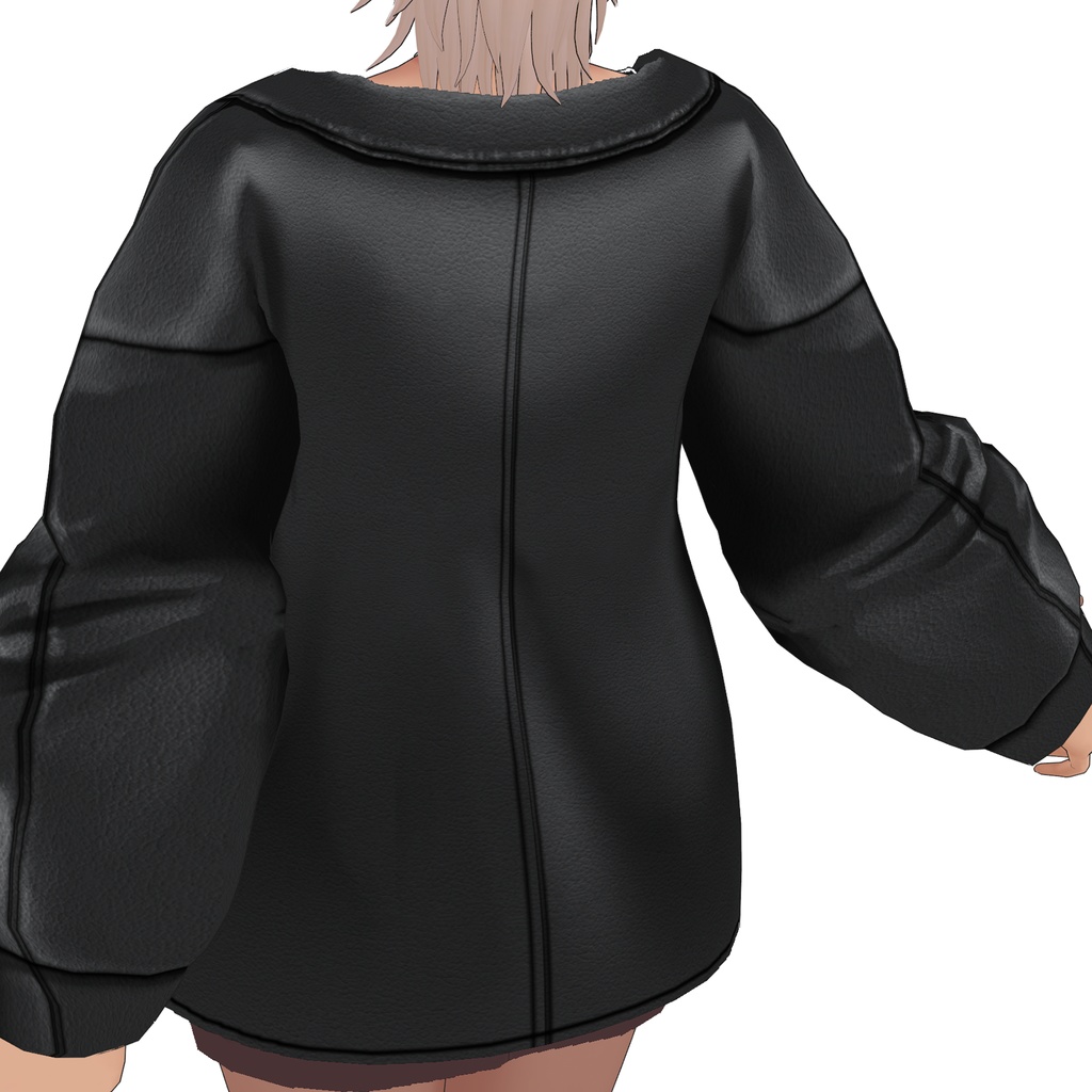 【VRoid】MERLOV UT+ レザージャケット