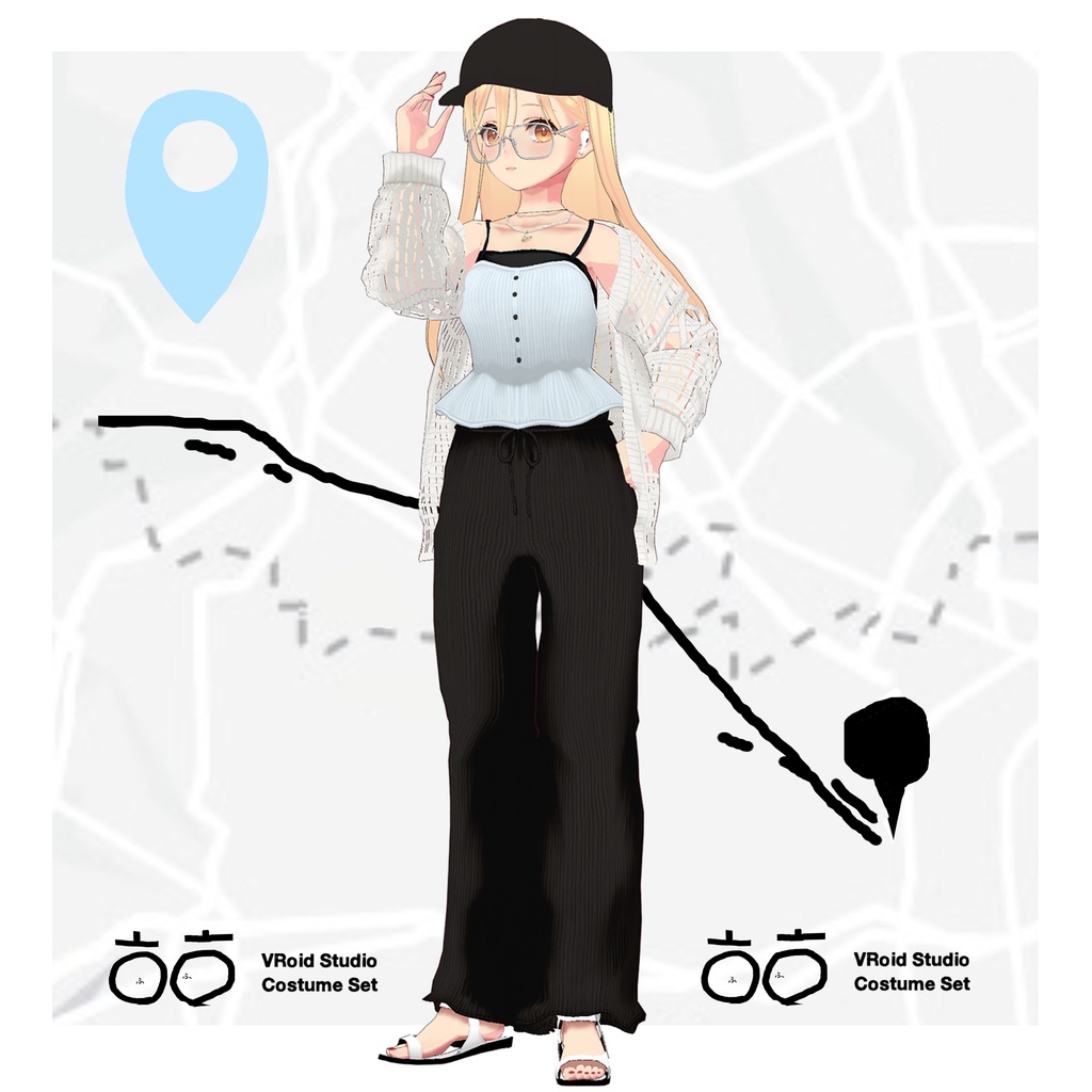 【VRoid】FLiGhTㅎㅎ Women's Summer Clothing 2026SS