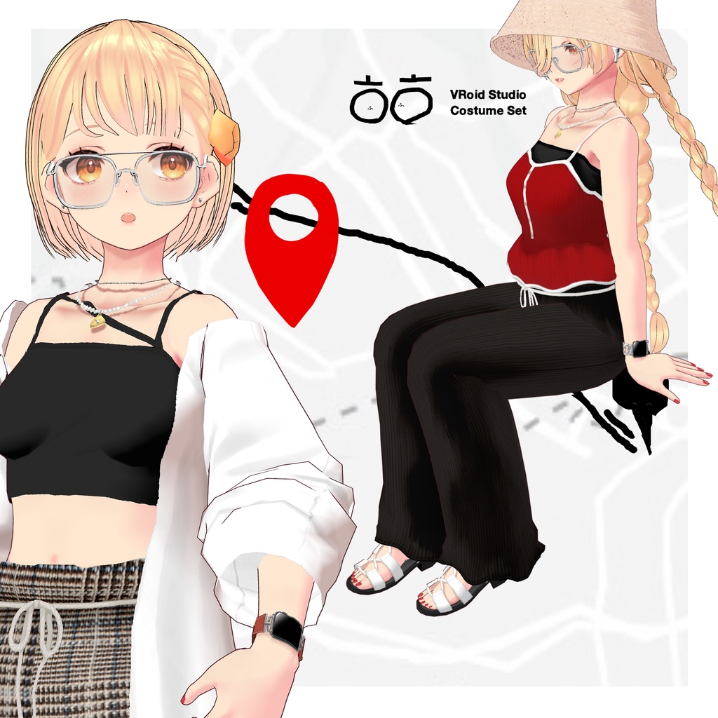 【VRoid】FLiGhTㅎㅎ Women's Summer Clothing 2026SS