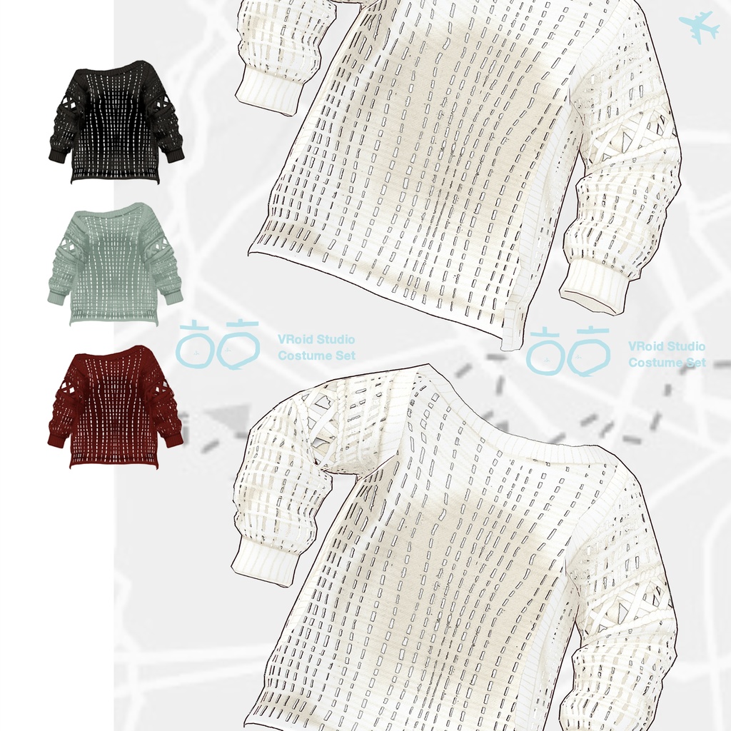 【VRoid】FLiGhTㅎㅎ Women's Summer Clothing 2026SS