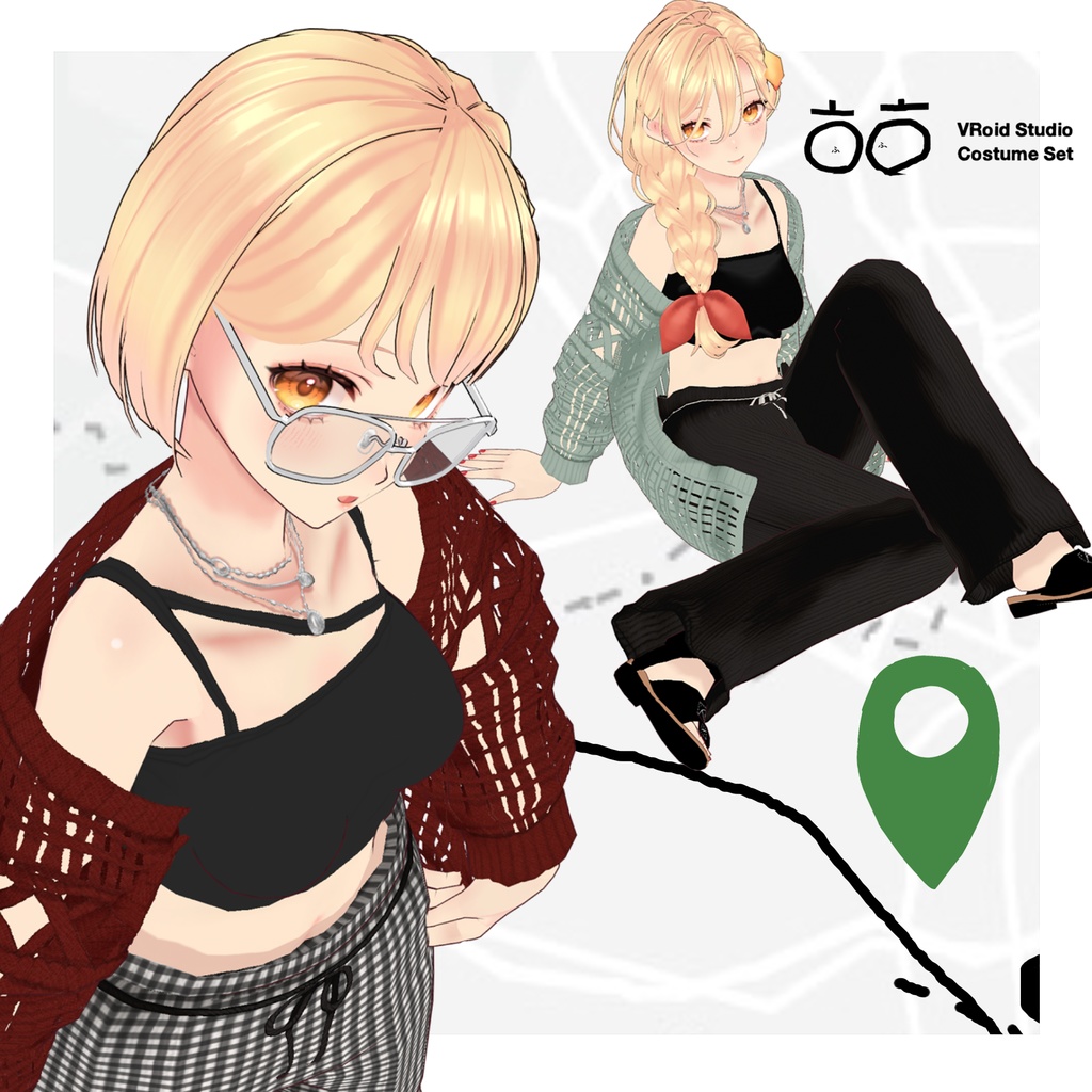 【VRoid】FLiGhTㅎㅎ Women's Summer Clothing 2026SS