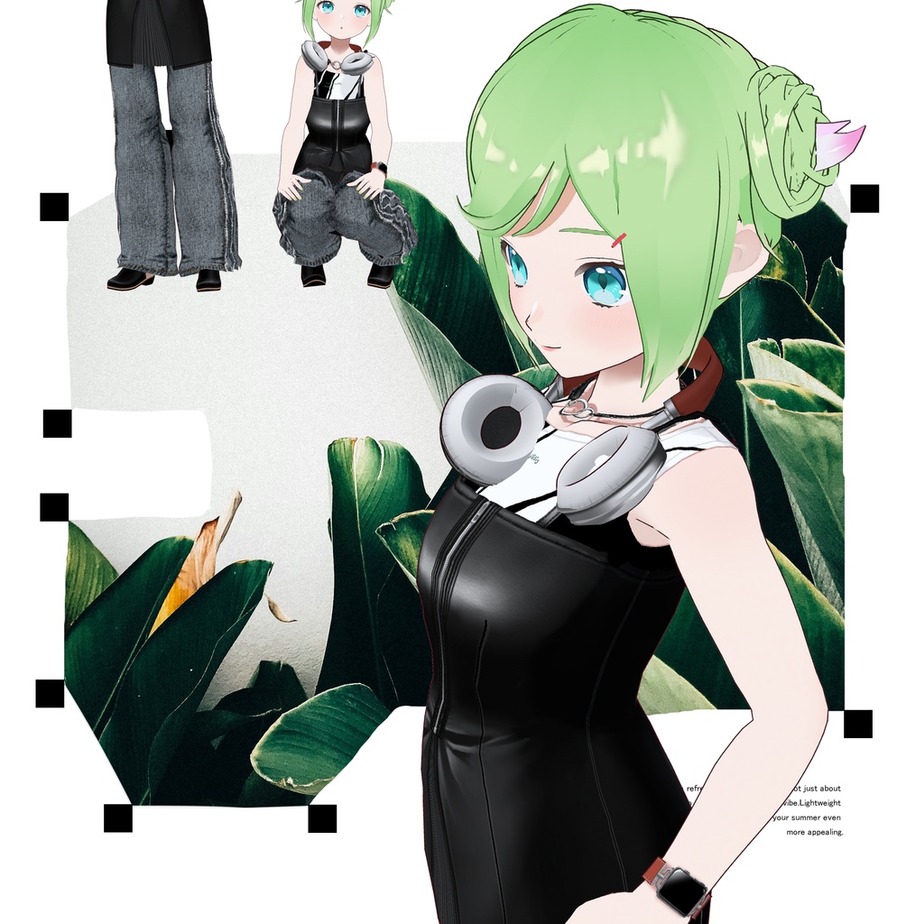 【VRoid】Petrichor 露TUYU Women's Summer Clothing 2026SS