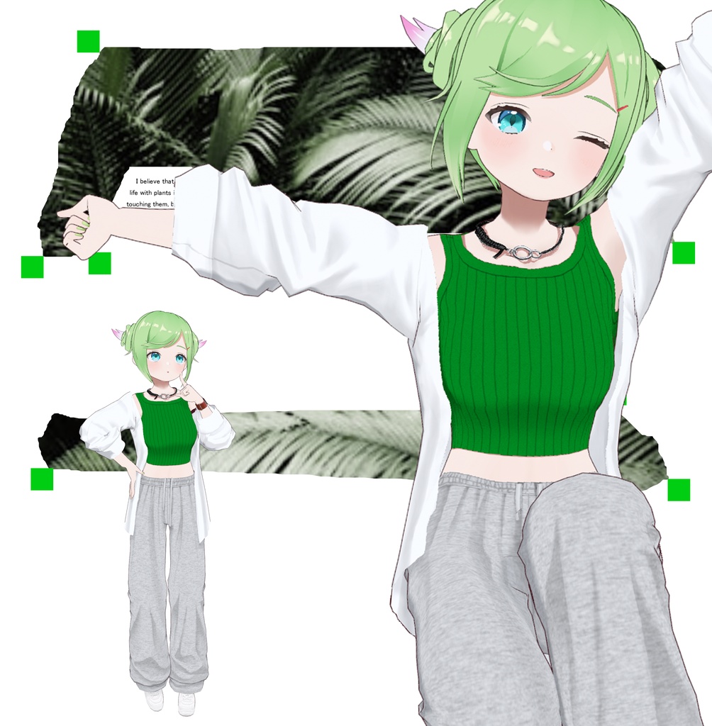 【VRoid】Petrichor 露TUYU Women's Summer Clothing 2026SS