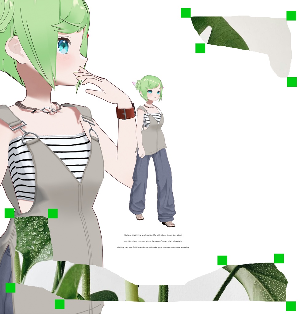 【VRoid】Petrichor 露TUYU Women's Summer Clothing 2026SS
