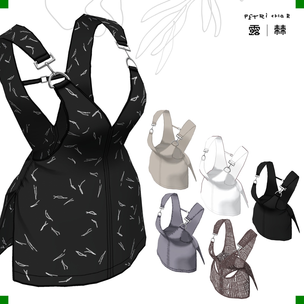 【VRoid】Petrichor 露TUYU Women's Summer Clothing 2026SS