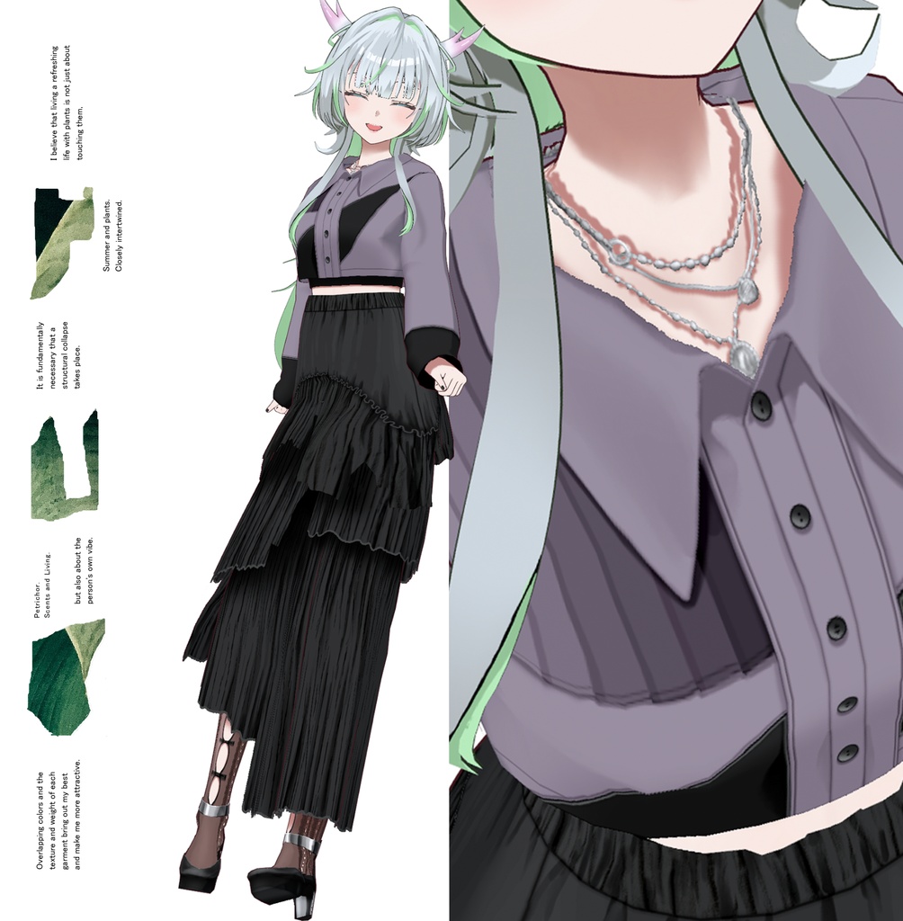 【VRoid】Petrichor 棘TOGE Women's Summer Clothing 2026SS